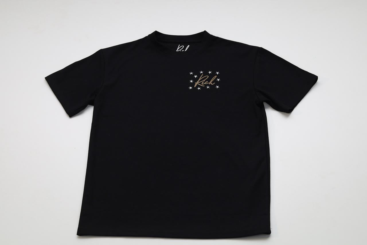 Playera Rich Negra