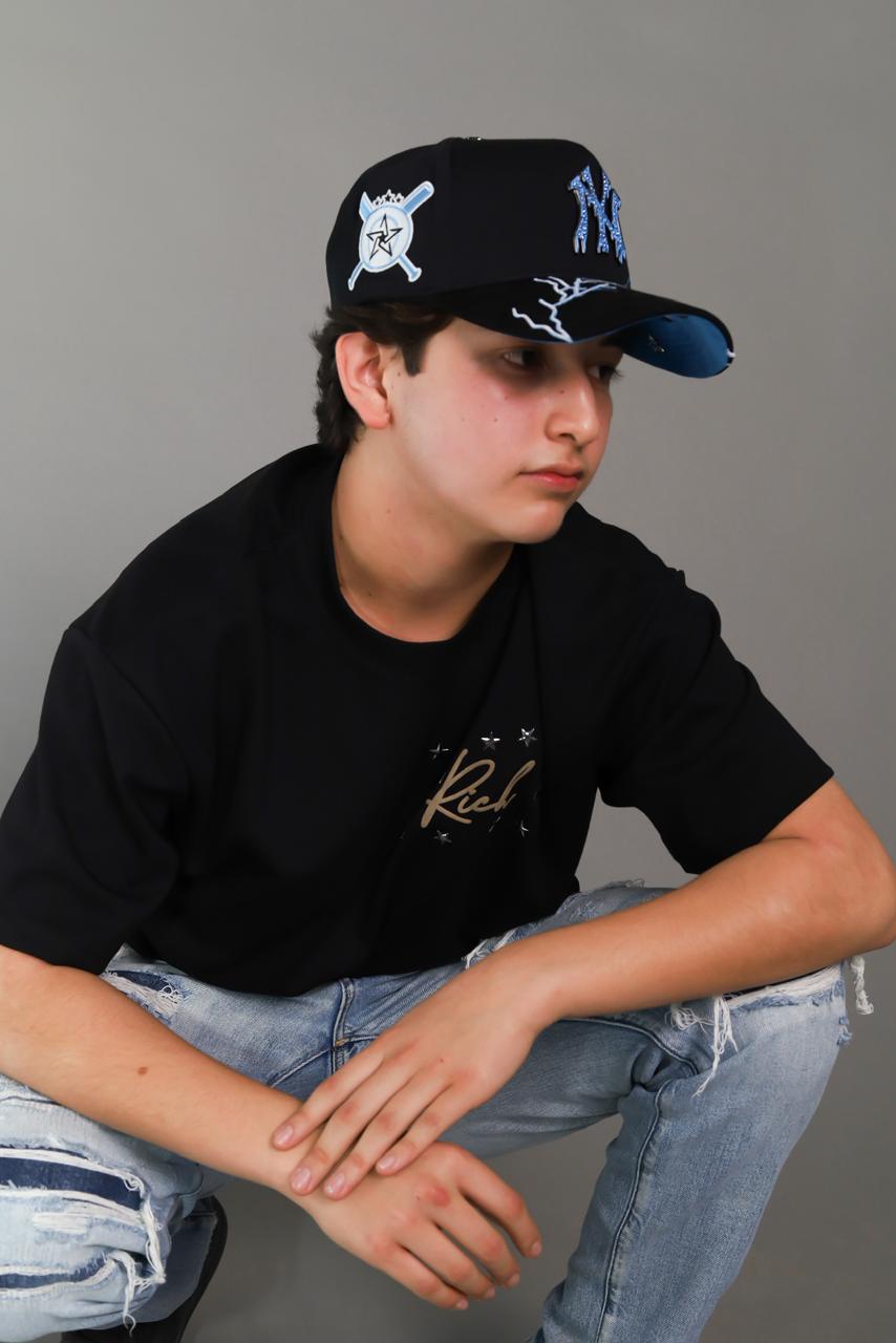Playera Rich Negra